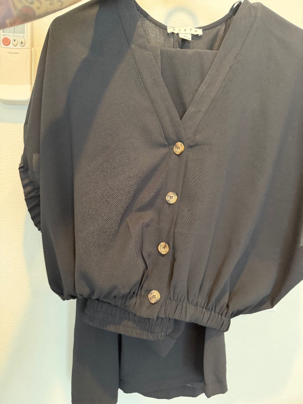 HYFVE Women's Black Trousers And matching blouse